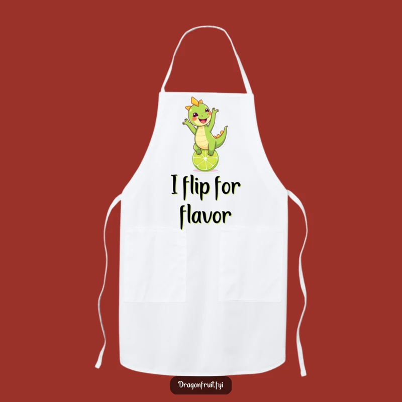 Funny Dragonfruit & Lime Handstand Apron: Cook Up Laughs in the Kitchen Hilariously