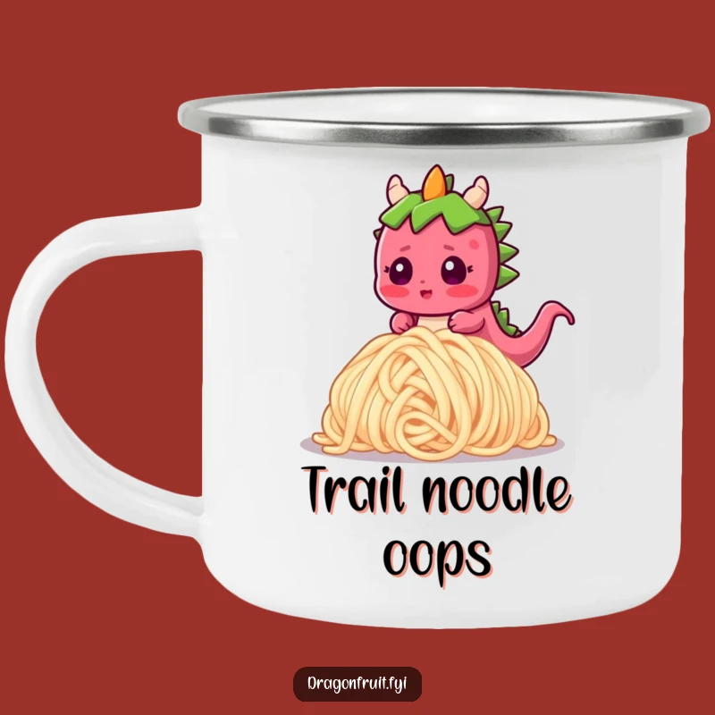 Funny Dragonfruit Campfire Mug: Adventure Fuel with a Hilarious Twist
