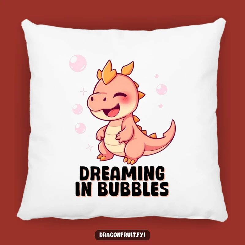 Funny Dragonfruit Giggles Pillow: Comfy & Quirky Decor for Happy Homes