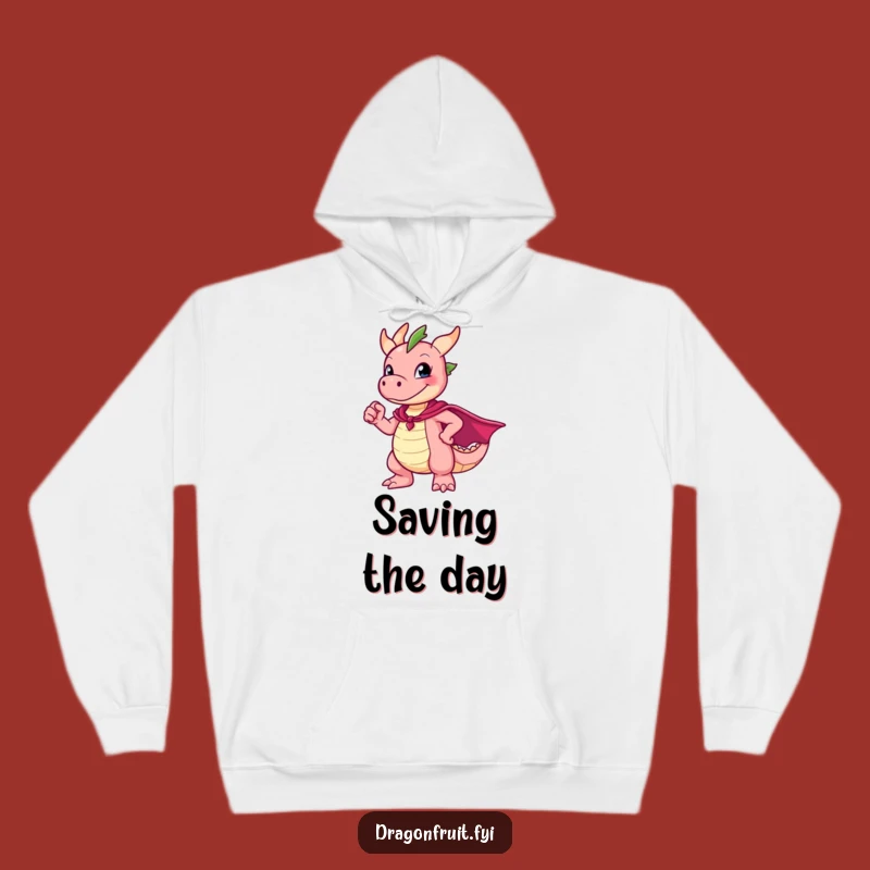 Funny Dragonfruit Hero Hoodie: Cozy & Comical Cape Wear for Everyday Heroes
