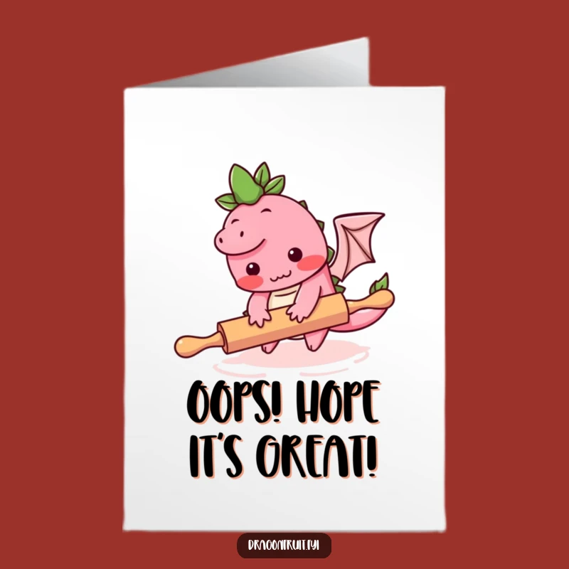Free Printable Funny Birthday Card: Tripping Dragonfruit, Hilarious Downloadable Gift!