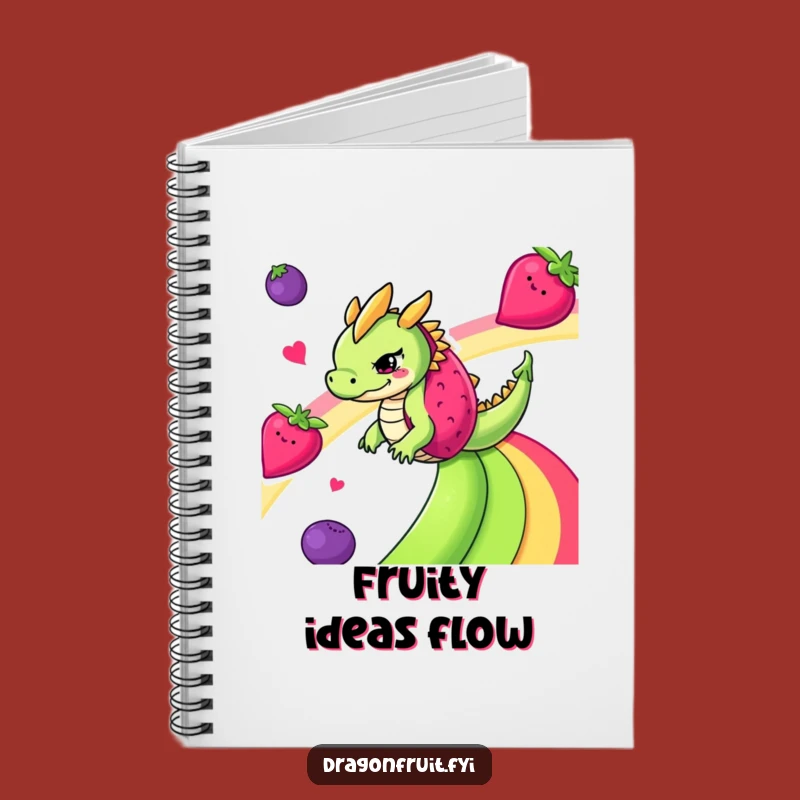 Funny Dragonfruit Notebook - Jot Down Fruity Ideas