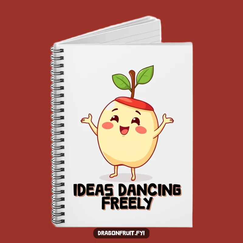 Funny Apple Dance Notebook: Delighted Fruit Journal for Happy Ideas Gift