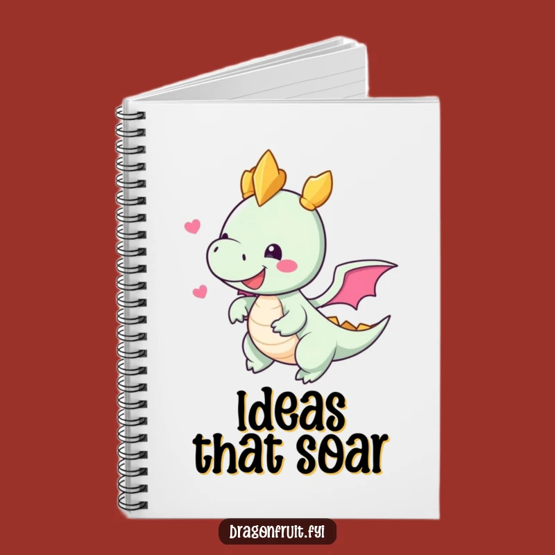 Funny Dragonfruit Flight Notebook: Jot Down Ideas with Tropical Zing
