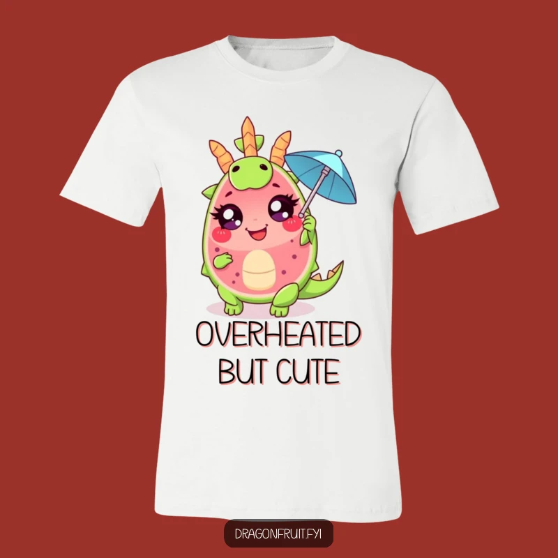 Funny Dragonfruit Fanning T-Shirt: Dramatic Humor, Ideal Funny Gift