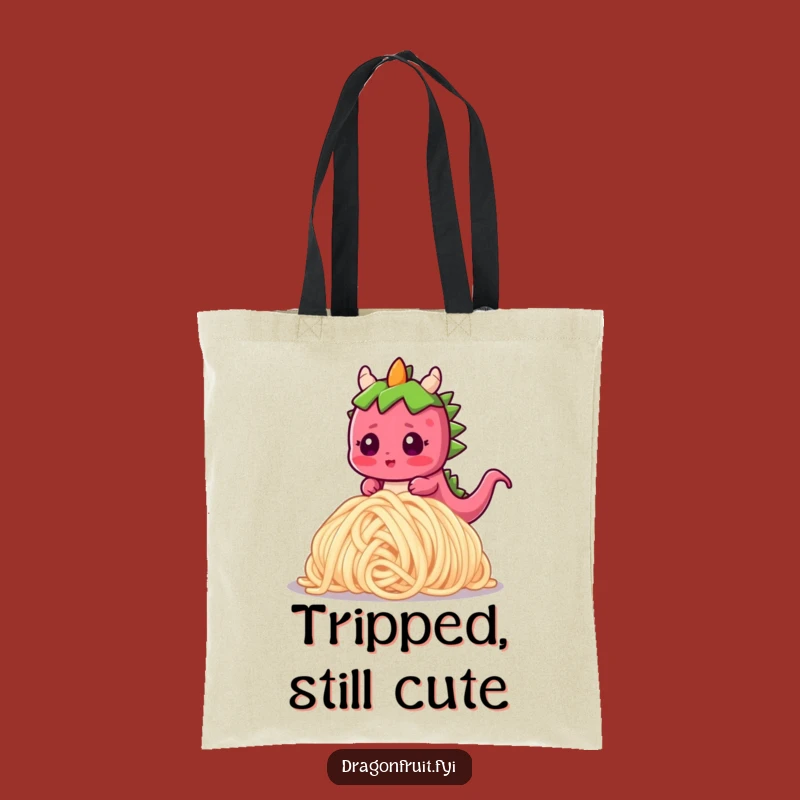 Funny Dragonfruit Noodle Trip Tote: Carry Your Laughs Everywhere You Go